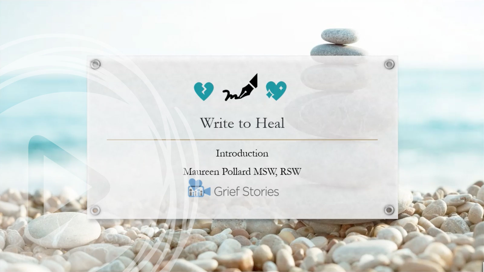 Write To Heal Introduction